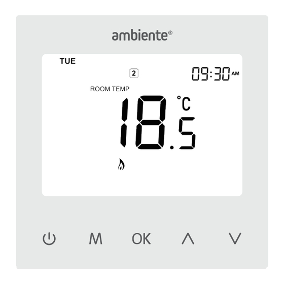 Ambiente LUNATOUCH WIFI Manual