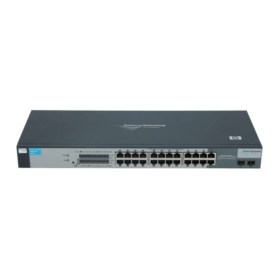 HP 1800 24G - ProCurve Switch Management And Configuration Manual