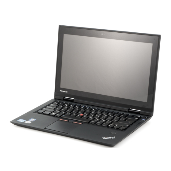 Lenovo ThinkPad X1 Podręcznik Użytkownika