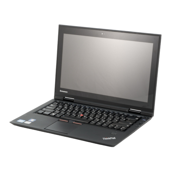 Lenovo ThinkPad X1 Používateľská Príručka