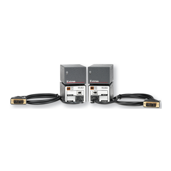 Extron electronics DFX 100 Tx Setup Manual