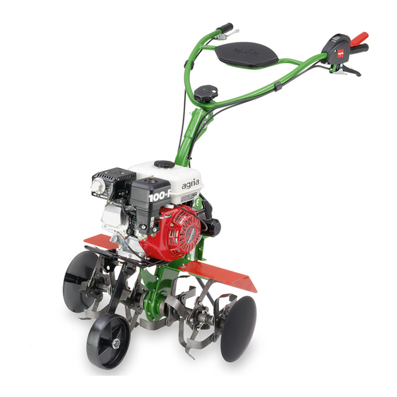 Agria 100-R Operating Instructions Manual