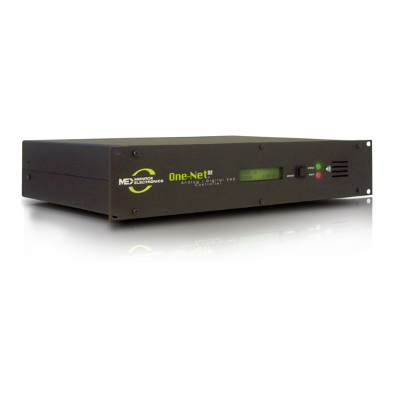Monroe One-Net SE User Manual