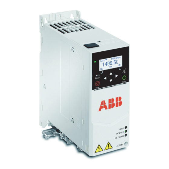ABB ACS380 Quick Installation And Start-Up Manual