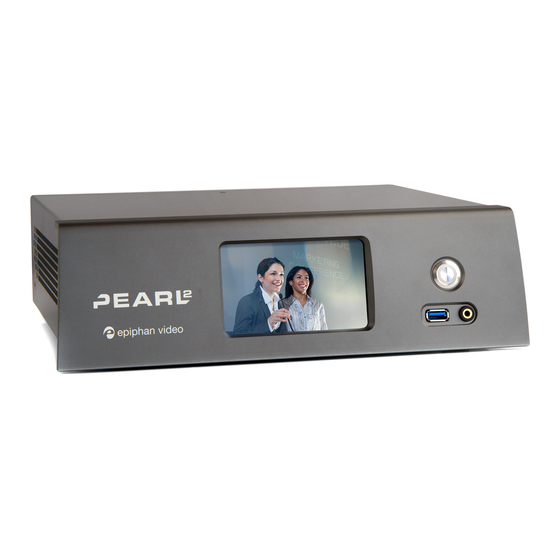 epiphan Pearl-2 User Manual