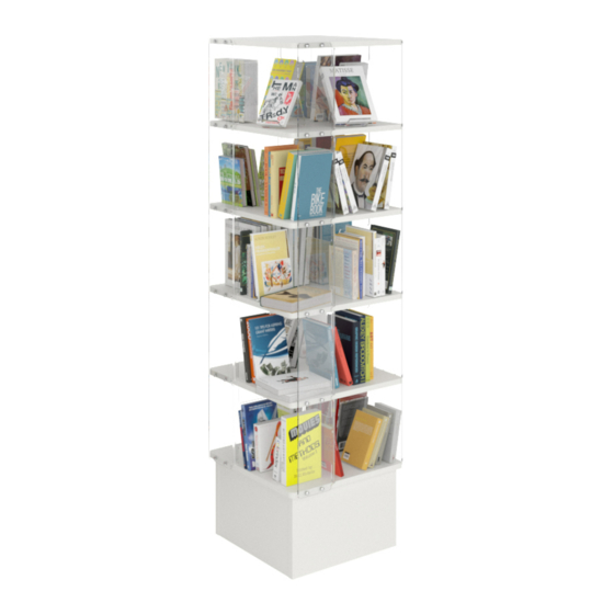 Eurobib Direct Book Tower midi E4351 Manuals