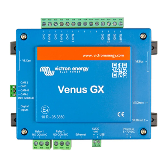 Victron energy GX Series Manual
