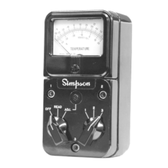 Simpson 385-3L Operator's Manual