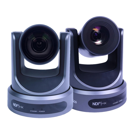 PTZ Optics PT12X-NDI-GY User Manual