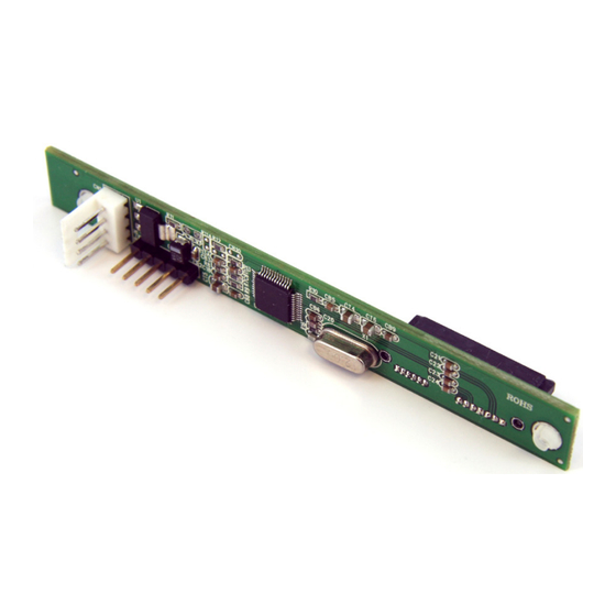 StarTech.com USB2SLSATINT Instruction Manual