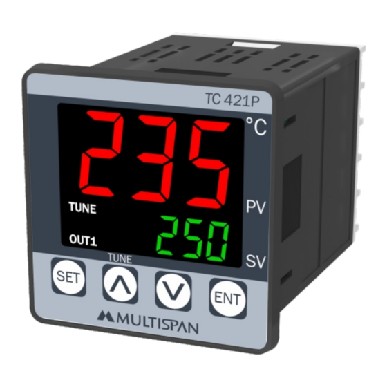 MULTISPAN TC-421P Manual