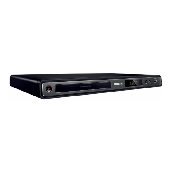 Philips DVP3522 Specifications