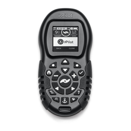 User Manuals: Johnson Outdoors i-Pilot Replacement Kit