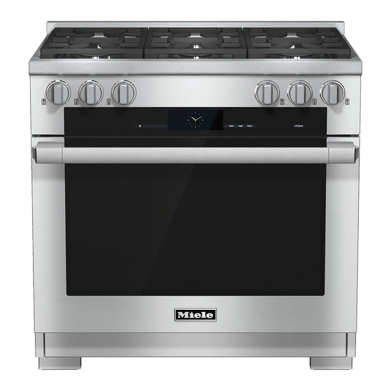 Miele HR1134G Installation Instructions Manual