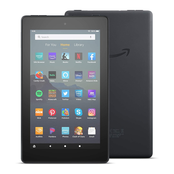 Amazon FIRE TABLET User Manual