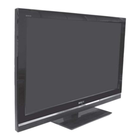 Sony KDL-37V5500 Service Manual