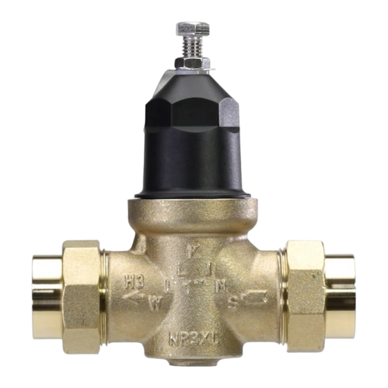 ZURN NR3XL Installation, Inspection & Maintenance Instructions