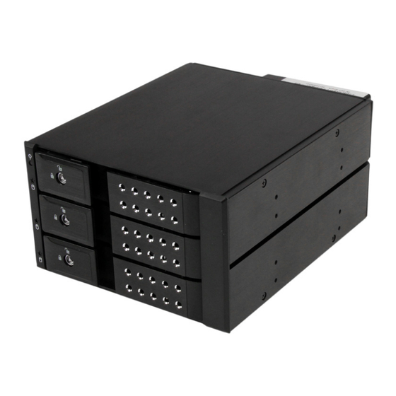 StarTech.com STCHSB3SATSASBA Manual