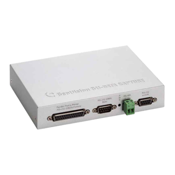 GeoVision GV-Data Capture V3 User Manual