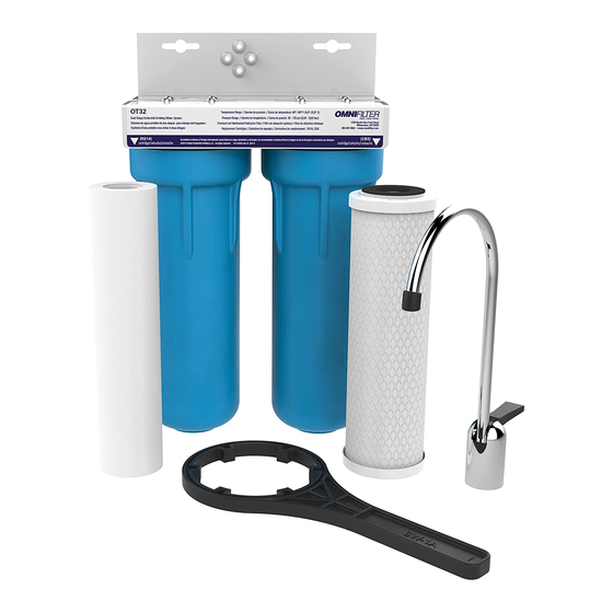 Pentair OMNIFILTER OT32 Installation Instructions Manual