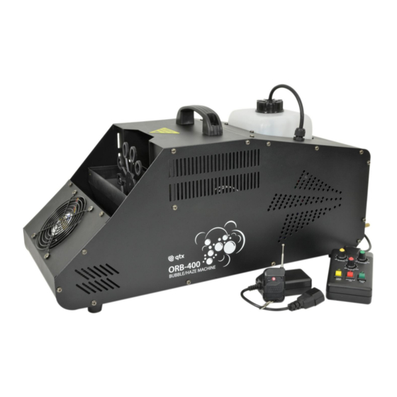 Avsl qtx ORB-400 User Manual