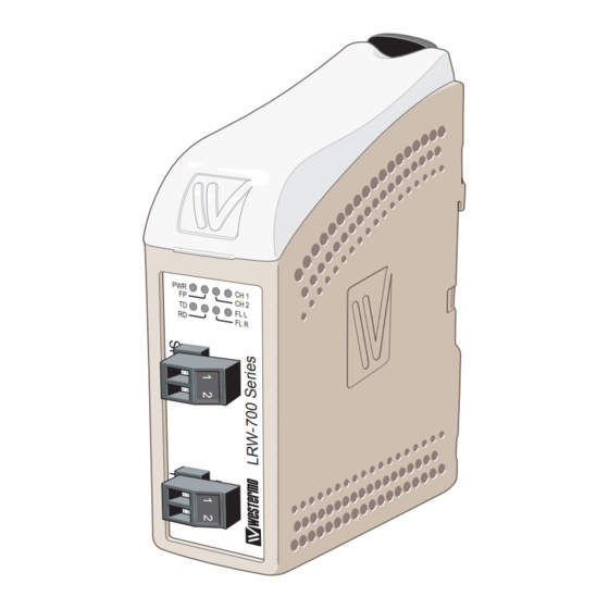 Westermo LRW-702-F2 User Manual