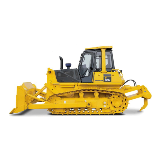 Komatsu D63E-12P Brochure