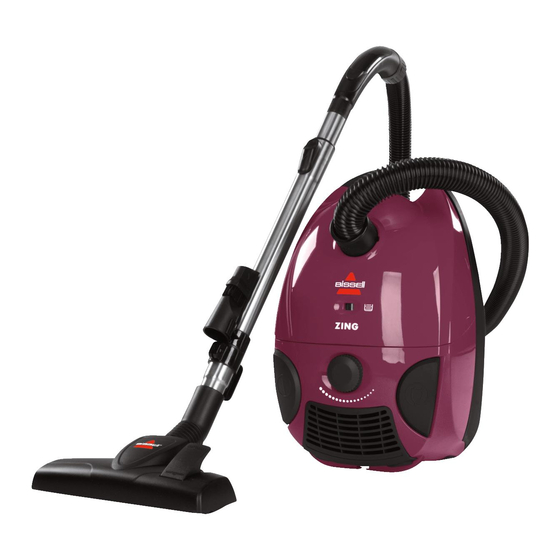 Bissell Zing&#174; Bagged Canister Vacuum 4122 User Manual