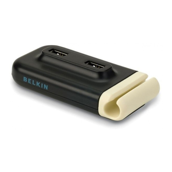 Belkin USB 4-Port Plus Hub User Manual