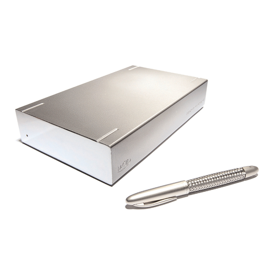 LaCie Hard Drive Quick Start Manual