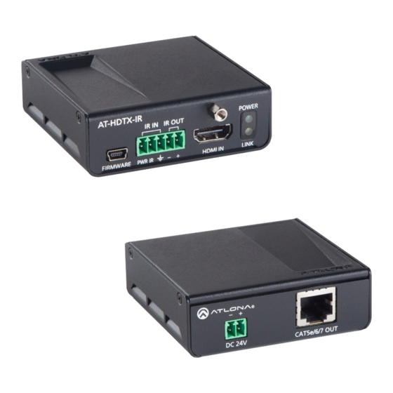 Atlona AT-HDTX User Manual