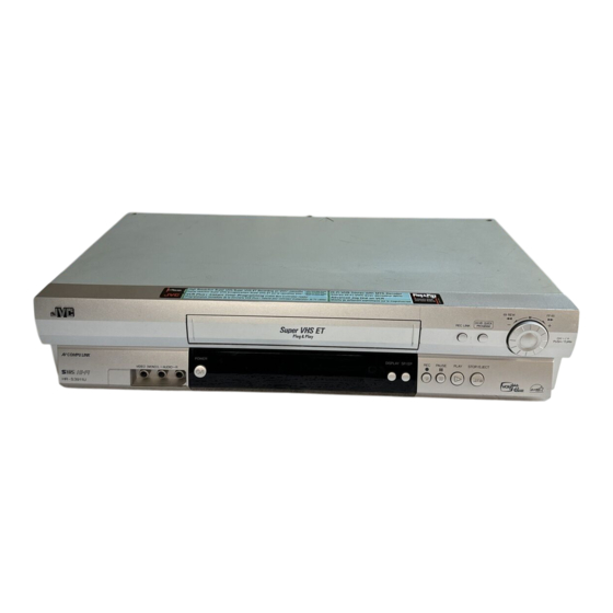 JVC HR-S3901/3911U Instructions Manual