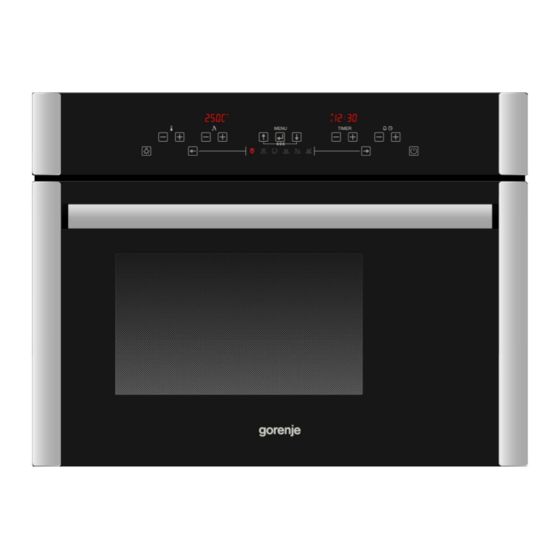 Gorenje BOC 6322 AX User Instructions
