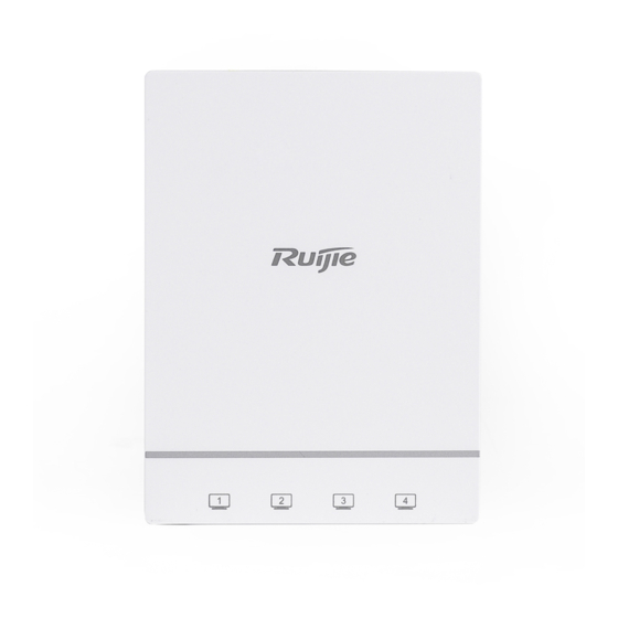 Ruijie RG-WLAN Series Configuration Manual