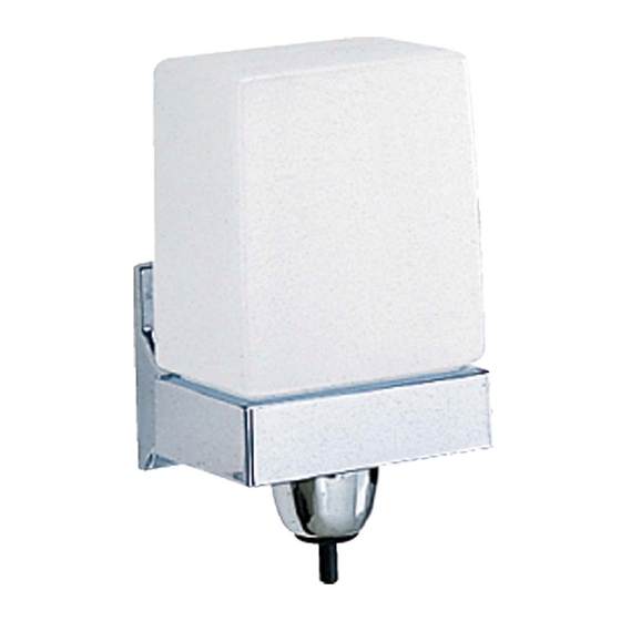 Bobrick Classic Series Installation Instructions