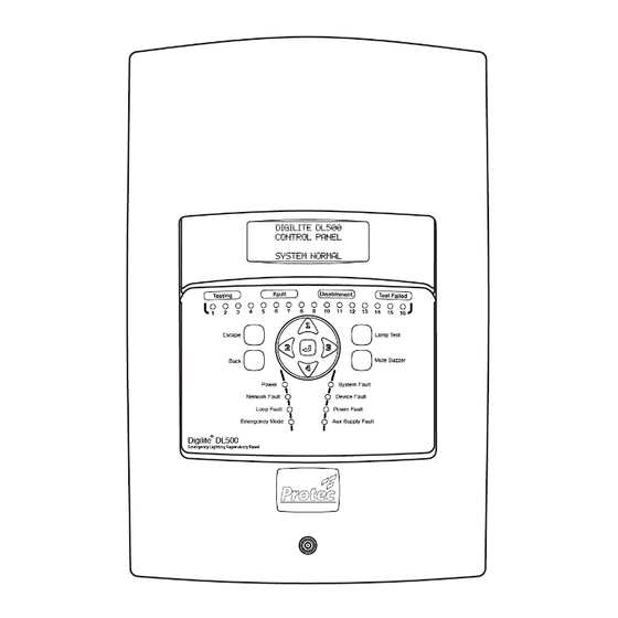 Protec Digilite DL500 Installation And Commissioning Manual