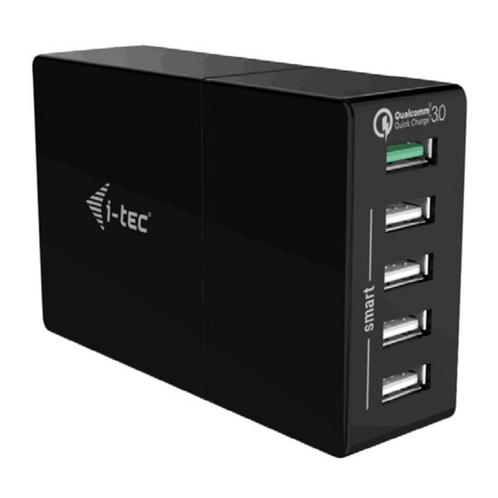 i-tec CHARGER5P52WQC User Manual