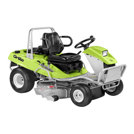 Grillo MD13 Operator's Manual