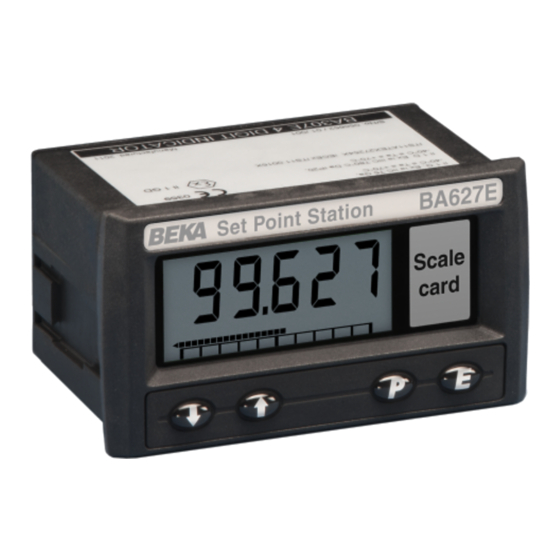 BEKA BA627E Manuals