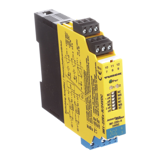 turck IM1-22Ex-R Manual