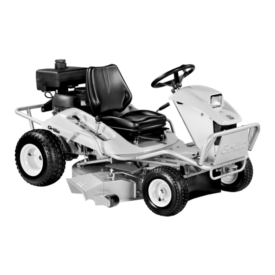 Grillo MD13 Operator's Manual