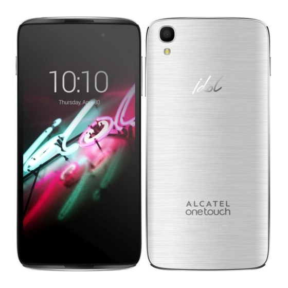 Alcatel ONETOUCH IDOL 3 6039H Quick Start Manual