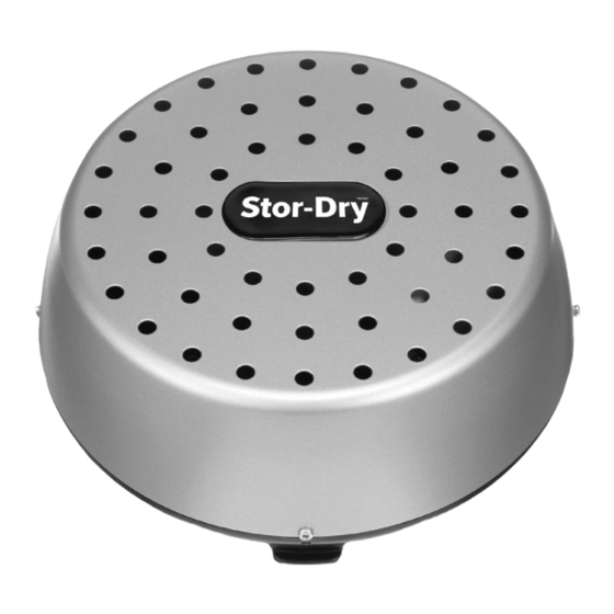 Caframo Stor-Dry Operating Instructions Manual
