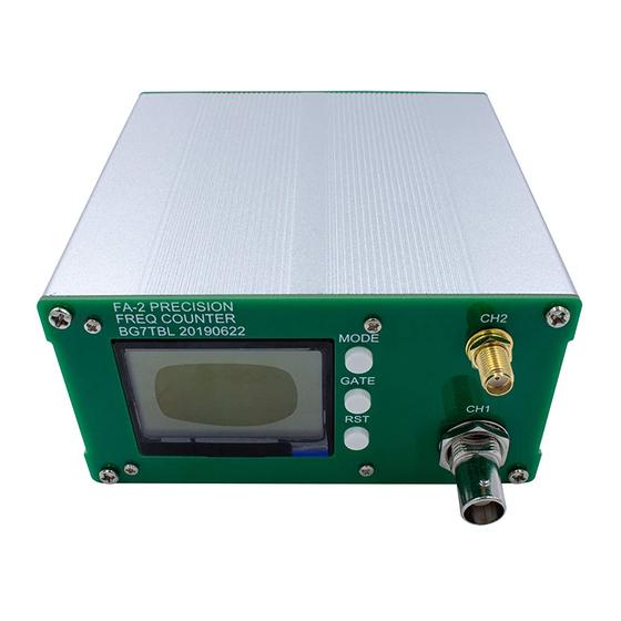 BG7TBL FA-2 User Manual