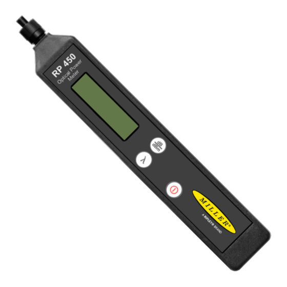 Ripley Miller RP450 User Manual
