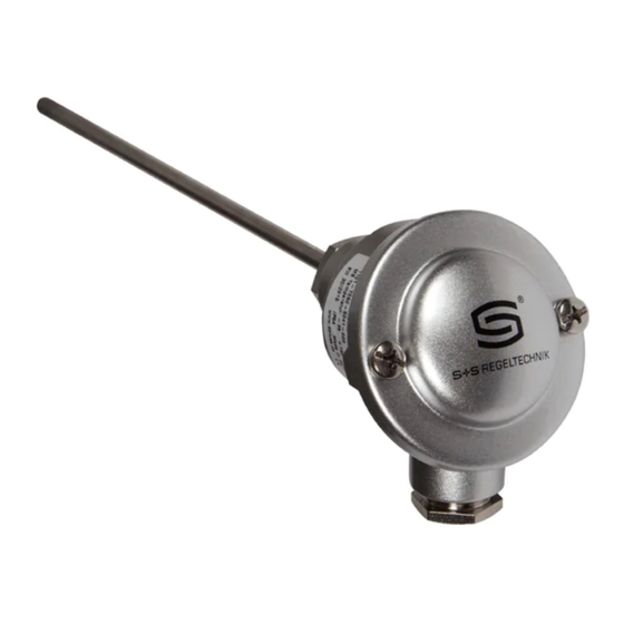 S+S Regeltechnik THERMASGARD TM54 Series Operating Instructions, Mounting & Installation