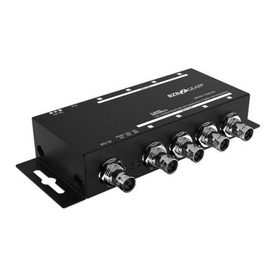 BZBGEAR BG-DA-12GS1X8 Manuals