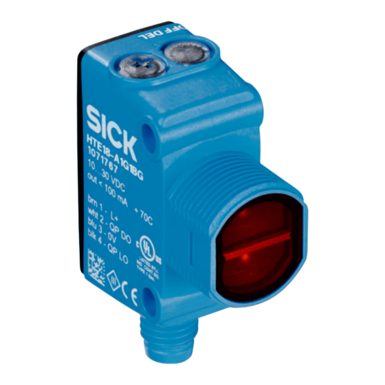 SICK HTF18 Operating	 Instruction
