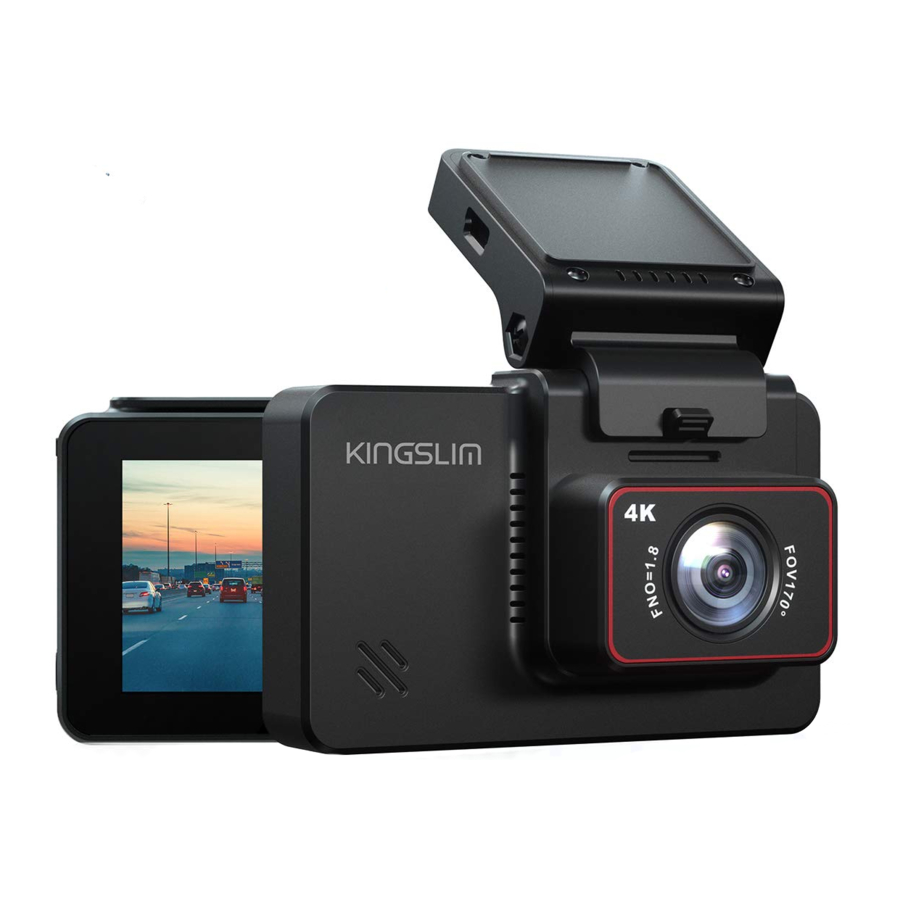 Kingslim D4 - Dash Cam Manual