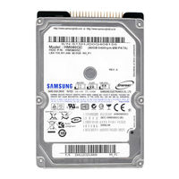 Samsung HM160jc - Spinpoint 160 Gig 2.5 Inch Hard Drive User Manual